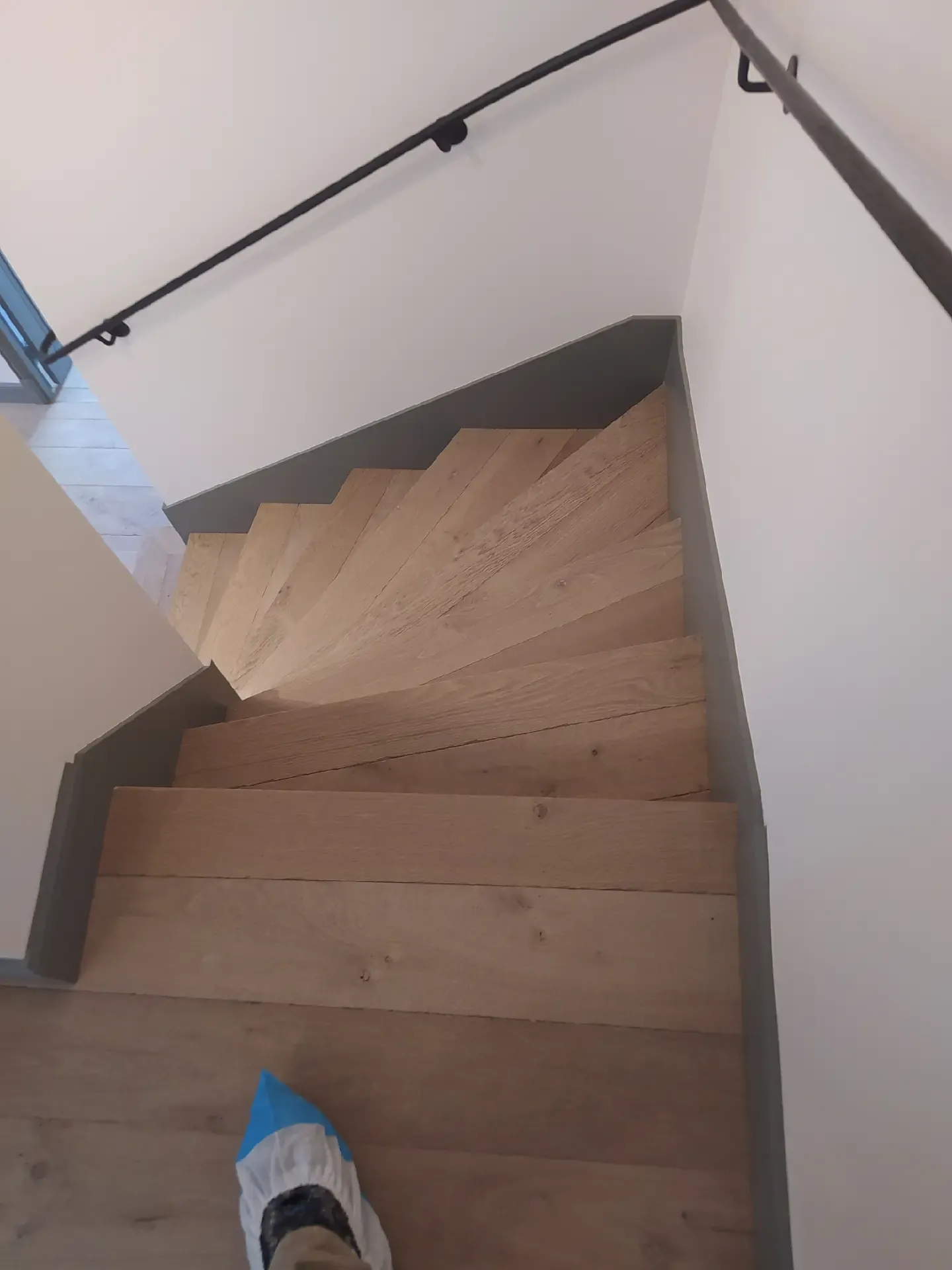 Habillage d'escalier moderne