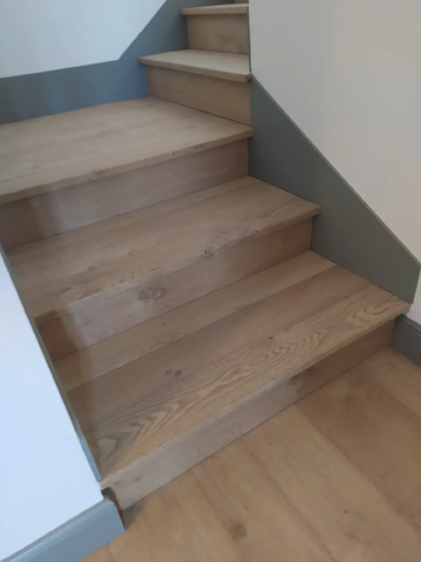 Habillage d'escalier — artisan Mur Sol au travail dans l'Eure (27) et les Yvelines (78)